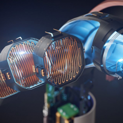 Στεγνωτήρας μαλλιών Dyson HD17 Supersonic r™ Jasper Plum Straight+Wavy 122781-01, 1700W, 4 έξυπνες ρυθμίσεις θερμοκρασίας, 3 ταχύτητες, Ιονισμός, Αναγνώριση εξαρτημάτων RFID, Προστασία του τριχωτού της κεφαλής, Μωβ δαμάσκηνο