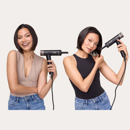 Στεγνωτήρας μαλλιών 3 σε 1 Shark SpeedStyle Pro HD731EU, 1750W, 3 ταχύτητες, 4 ρυθμοί, Coanda, αναγνώριση ακροφυσίου iQ, προστασία του τριχωτού της κεφαλής, μαύρος