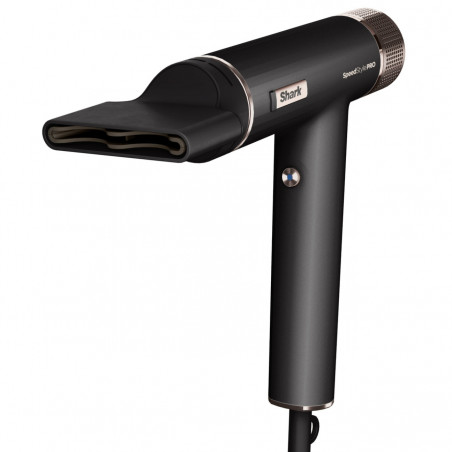 Στεγνωτήρας μαλλιών 3 σε 1 Shark SpeedStyle Pro HD731EU, 1750W, 3 ταχύτητες, 4 ρυθμοί, Coanda, αναγνώριση ακροφυσίου iQ, προστασία του τριχωτού της κεφαλής, μαύρος