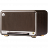 Ηχείο Edifier D32 BL-WALNUT, 60W, 11 ώρες, Hi-Res Audio/Wireless, Bluetooth 5.3, Wi-Fi, Apple Airplay2, DRC, DSP,  Ξύλινο περίβλημα, Μαύρο καρυδιά/καφέ