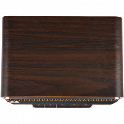 Ηχείο Edifier D32 BL-WALNUT, 60W, 11 ώρες, Hi-Res Audio/Wireless, Bluetooth 5.3, Wi-Fi, Apple Airplay2, DRC, DSP,  Ξύλινο περίβλημα, Μαύρο καρυδιά/καφέ