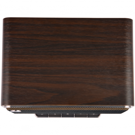 Ηχείο Edifier D32 BL-WALNUT, 60W, 11 ώρες, Hi-Res Audio/Wireless, Bluetooth 5.3, Wi-Fi, Apple Airplay2, DRC, DSP,  Ξύλινο περίβλημα, Μαύρο καρυδιά/καφέ