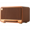 Ηχείο Edifier D32 BR, 60W, 11 ώρες, Hi-Res Audio/Wireless, Bluetooth 5.3, Wi-Fi, Apple Airplay2, DRC, DSP,  Ξύλινο περίβλημα, Καφέ