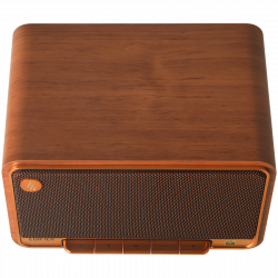 Ηχείο Edifier D32 BR, 60W, 11 ώρες, Hi-Res Audio/Wireless, Bluetooth 5.3, Wi-Fi, Apple Airplay2, DRC, DSP,  Ξύλινο περίβλημα, Καφέ