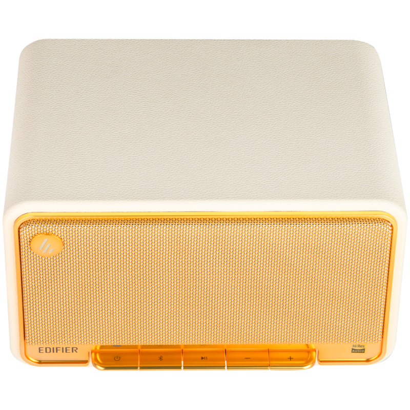 Ηχείο Edifier D32 WH, 60W, 11 ώρες, Hi-Res Audio/Wireless, Bluetooth 5.3, Wi-Fi, Apple Airplay2, DRC, DSP,  Ξύλινο περίβλημα, Λευκό