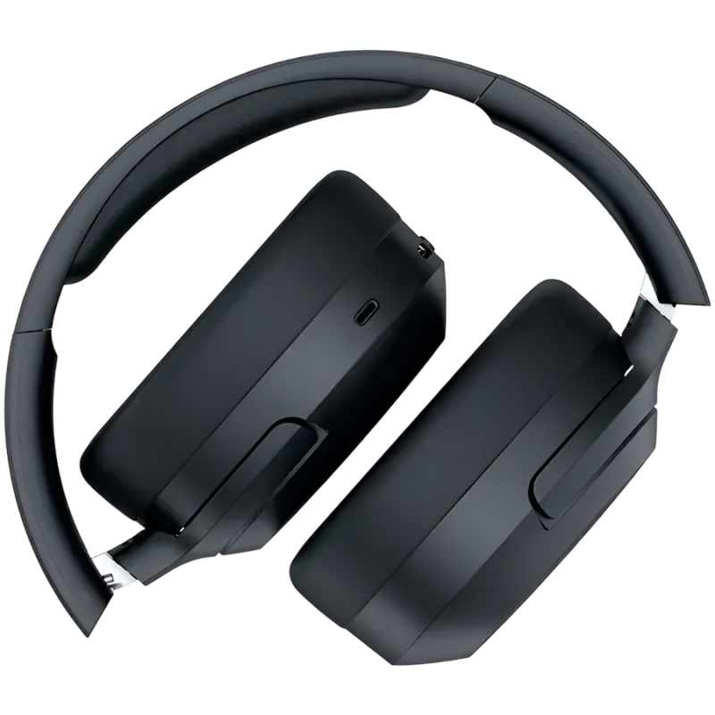 Ασύρματα ακουστικά Edifier W820NB Plus V25 Gray, 40 mm, 80 ώρες, A.I, Δυναμικοί οδηγούς με επίστρωση τιτανίου, Bluetooth V6.1, ANC, Hi-Res, Σκούρο γκρι