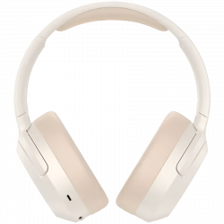 Ασύρματα ακουστικά Edifier W820NB Plus V25 Ivory, 40 mm, 80 ώρες, A.I, Δυναμικοί οδηγούς με επίστρωση τιτανίου, Bluetooth V6.1, ANC, Hi-Res, Μπεζ