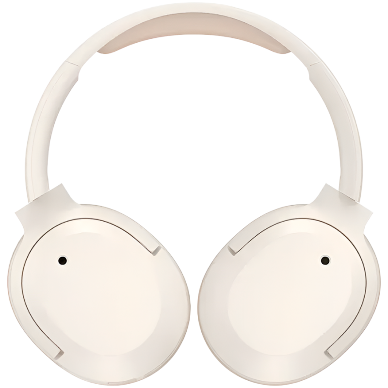 Ασύρματα ακουστικά Edifier W820NB Plus V25 Ivory, 40 mm, 80 ώρες, A.I, Δυναμικοί οδηγούς με επίστρωση τιτανίου, Bluetooth V6.1, ANC, Hi-Res, Μπεζ
