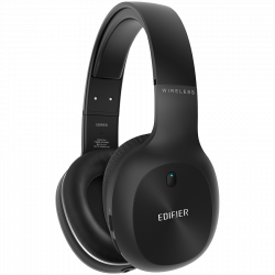 Ασύρματα ακουστικά Edifier W800BT Plus BL, 40 mm, 55 ώρες, Δυναμικά ηχεία, BT V5.1, USB-C, Qualcomm aptX, Multipoint, Λειτουργίες EQ, Μαύρο