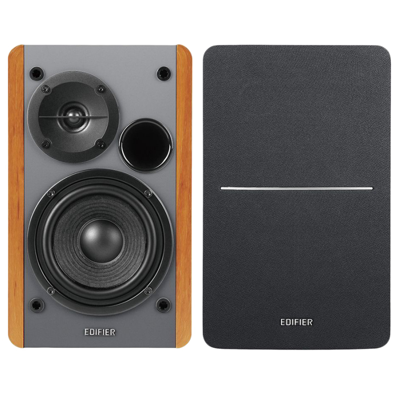 Ηχεία Edifier R1280Ts BR, 42W RMS, 15 m2, 2xRCA, 52Hz, Ξύλινο περίβλημα, Καφέ