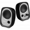 Ηχεία Edifier R12U BL 2.0, 4W RMS, USB, AUX, 20 KHz, ηχεία 2,25", Έλεγχος ήχου, Μαύρο