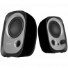 Ηχεία Edifier R12U BL 2.0, 4W RMS, USB, AUX, 20 KHz, ηχεία 2,25", Έλεγχος ήχου, Μαύρο
