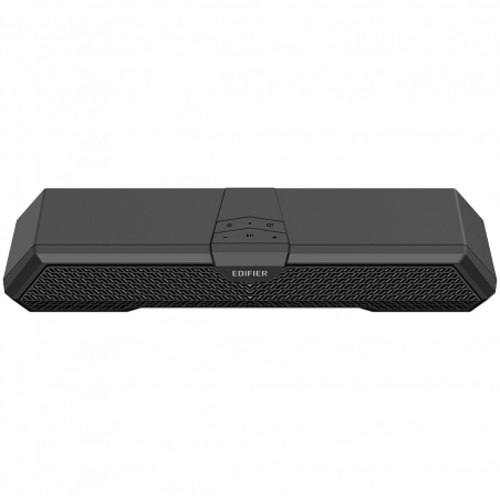 Soundbar Edifier MG250 2.0, 5W RMS, 38,32 cm, Bluetooth V5.3, είσοδος USB-A με ενσωματωμένη κάρτα ήχου, λειτουργίες για παιχνίδια και φώτα, RGB, μικρόφωνο MEMS, μαύρο