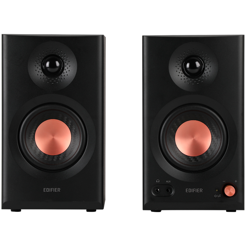 Ηχεία Edifier MR3 BL, 36W RMS, BT V5.4, RCA, AUX, Hi-Res, ConneX, Ενεργά, Ρυθμίσεις ακουστικής, Μαύρο