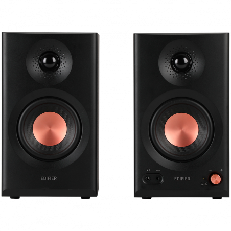 Ηχεία Edifier MR3 BL, 36W RMS, BT V5.4, RCA, AUX, Hi-Res, ConneX, Ενεργά, Ρυθμίσεις ακουστικής, Μαύρο