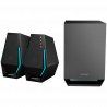 Ηχοσύστημα Edifier G1500 MAX, 30W, ηχεία 2x2,5", υπογούφερ 4", Bluetooth 5.3, 10 δυναμικές λειτουργίες RGB, μαύρο