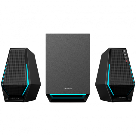 Ηχοσύστημα Edifier G1500 MAX, 30W, ηχεία 2x2,5", υπογούφερ 4", Bluetooth 5.3, 10 δυναμικές λειτουργίες RGB, μαύρο