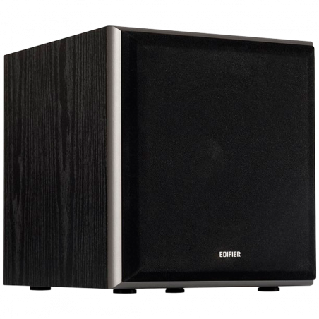 Subwoofer Edifier T5, 70W RMS, 8" ηχείο μπάσων, Συχνότητες έως 38Hz, 2xRCA, Φίλτρο χαμηλής διέλευσης, Μαύρο