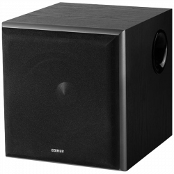 Subwoofer Edifier T5, 70W RMS, 8" ηχείο μπάσων, Συχνότητες έως 38Hz, 2xRCA, Φίλτρο χαμηλής διέλευσης, Μαύρο