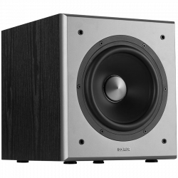 Subwoofer Edifier T5, 70W RMS, 8" ηχείο μπάσων, Συχνότητες έως 38Hz, 2xRCA, Φίλτρο χαμηλής διέλευσης, Μαύρο