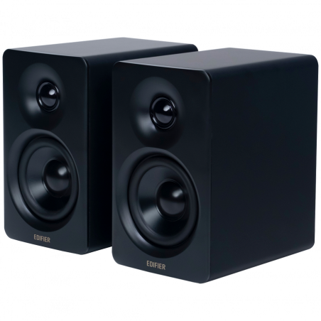 Ηχεία Edifier M60 BL, 66W RMS, Bluetooth V5.3, Hi-Res & Hi-Res, DSP, USB-C, 3.5 AUX, ConneX, Χειροποίητο περίβλημα, Μαύρο