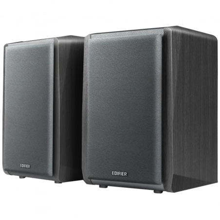 Ηχεία Edifier R1010BT BL, 24W RMS, 2x RCA, Bluetooth 5.1, 4 ηχεία, Μεταξωτή μεμβράνη, Ξύλινο περίβλημα, Ενεργά, Μαύρο