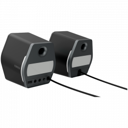 Γκάιμερ ηχεία Edifier G2000 2.0 BL, 16W RMS, BT V5.1, USB, AUX, RGB, Hi-Fi, 3 λειτουργίες, Μνήμη ρυθμίσεων, Μαύρο