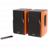 Ηχεία Edifier R1380DB, 42W RMS, Bluetooth 5.1, 2xRCA, υποδοχή 3,5 mm, ενεργό crossover, ρυθμιστής μπάσων και πρίμων, καφέ