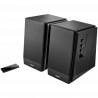 Ηχεία Edifier R1700BT BL 2.0, 66W RMS, Bluetooth V5.1, RCA, DSP, DRC, Τηλεχειριστήριο, Ξύλινη κατασκευή MDF, Μαύρο