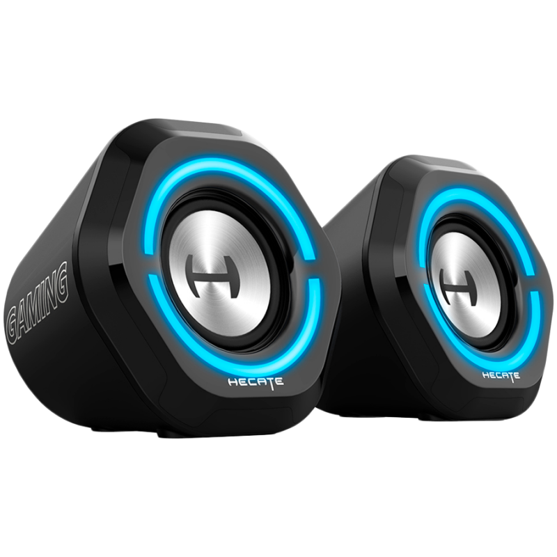 Ηχεία Edifier G1000, 10W, 2x2,5" ηχεία, Bluetooth 5.3, RGB φωτισμός, Μαύρο