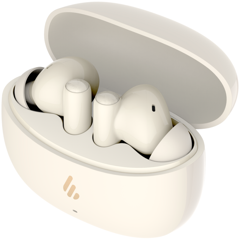 Ασύρματα ακουστικά Edifier X5 Pro, Bluetooth 5.3, ANC, Αισθητήρες ελέγχου, Έως 31 ώρες, USB-C, IP55, Μπεζ