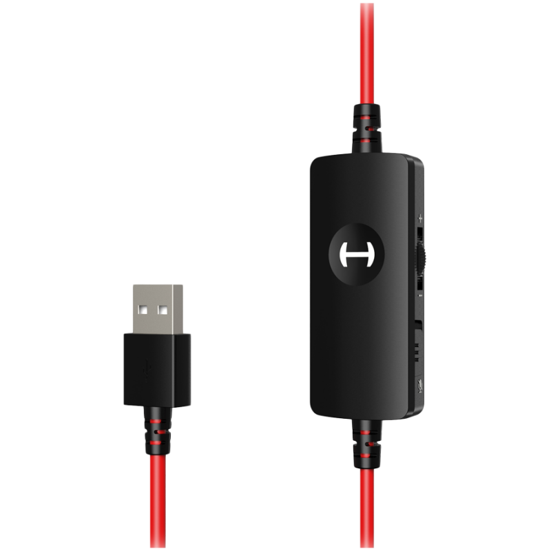 Γαμερικά ακουστικά Edifier G1, περιστρεφόμενο μικρόφωνο, USB, μαύρο