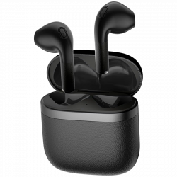 Ασύρματα ακουστικά Edifier W200Ts, Καταστολή θορύβου, Bluetooth 5.4 AptX, Έως 4 ώρες, IP54, Μαύρο