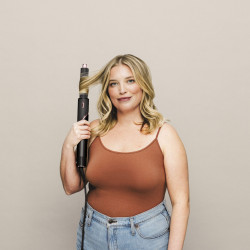 Στεγνωτήρας μαλλιών 3 σε 1 Shark FlexStyle HD424EU, 1400 W, 3 ταχύτητες και θερμοκρασίες, Coanda, Προστασία από θερμική φθορά, Μαύρο