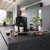 Μηχανή εσπρέσο Delonghi Magnifica START ECAM220.60.B, 1450W, 15 bar, 1,8 l, 4 προγράμματα, 13 επίπεδα άλεσης, LatteCrema Hot, Επιλογή για καφέ σε κόκκους, Μαύρο