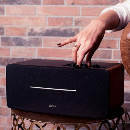 Ηχείο Edifier D12, 70W, Bluetooth 5.0, RCA, AUX, Line-Out, USB-C, Λευκό