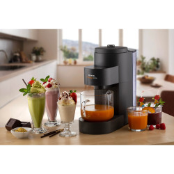 Συσκευή για φυτικό γάλα Ariete My Veggie Drink 0650/00, 1200W, 1,5 λίτρα, Αυτοκαθαριζόμενη, Χρονοδιακόπτης, Μαύρο