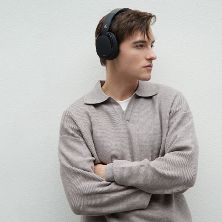 Ασύρματα ακουστικά Edifier WH950NB Black, 40 mm, 55 ώρες, Δυναμικοί οδηγούς με επίστρωση τιτανίου, 3 λειτουργίες, Χρονοδιακόπτης, Bluetooth V5.4, ANC, ENC, Hi-Res, Μαύρο