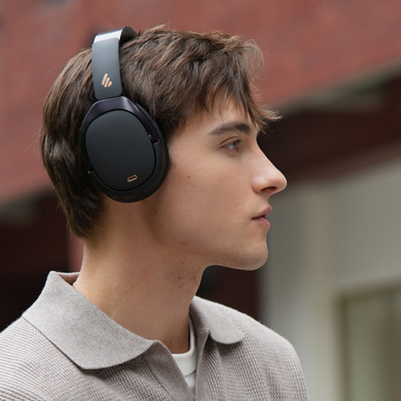 Ασύρματα ακουστικά Edifier WH950NB Black, 40 mm, 55 ώρες, Δυναμικοί οδηγούς με επίστρωση τιτανίου, 3 λειτουργίες, Χρονοδιακόπτης, Bluetooth V5.4, ANC, ENC, Hi-Res, Μαύρο