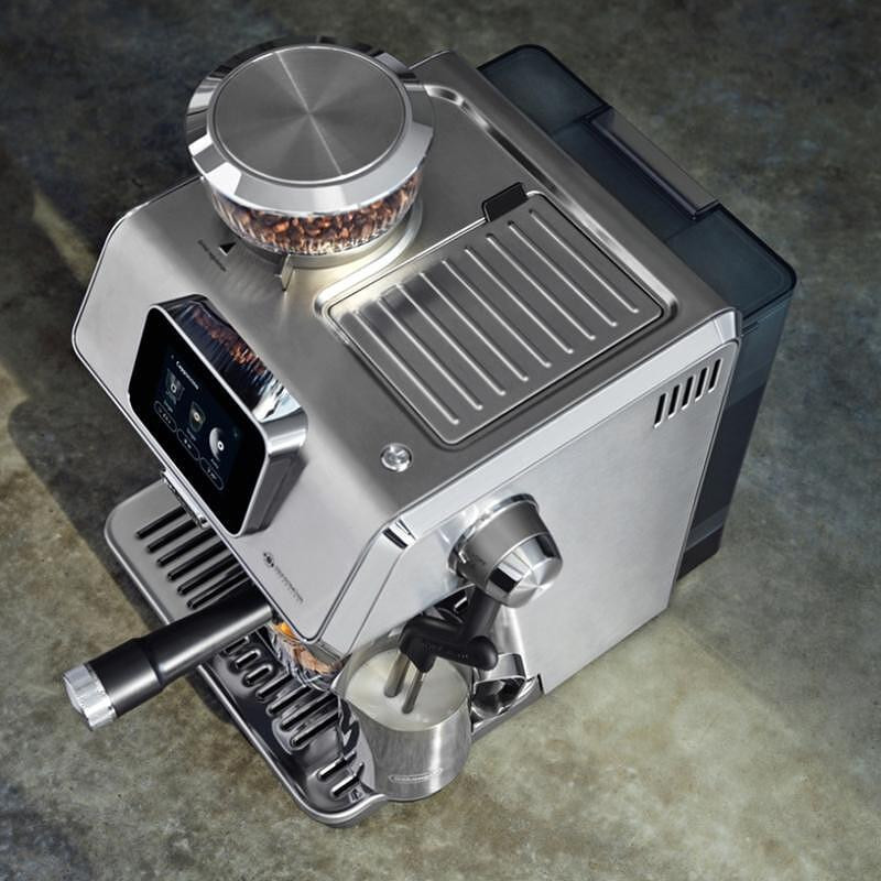 Εσπρέσο μηχανή DeLonghi EC9455.M La Specialista Touch, 1450W, 19 bar, 1,7 l, 4 ταχύτητες, 5 επίπεδα αφρού, 15 βαθμοί άλεσης, Κρύο εκχύλισμα, Bean adapt, Αισθητήρας οθόνης, Ανοξείδωτο