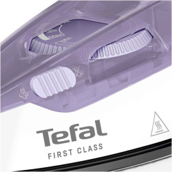 Σίδερο Tefal DB1612E0, 1000W, 70 ml, Dry&Steam, Κάθετος ατμός, Microsteam 200, Λευκό/μοβ