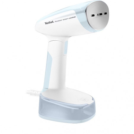 Συσκευή για κάθετο σιδέρωμα με ατμό Tefal DT3041E1, 1300W, 0,12 l, 20 g/min, κεραμική πλάκα, πτυσσόμενη, λευκή/μπλε