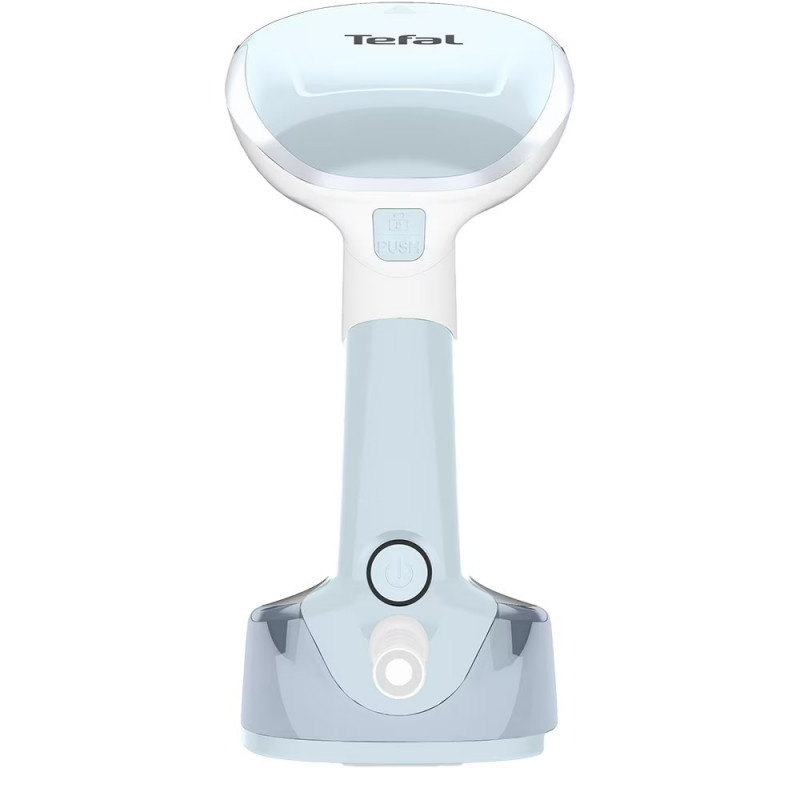 Συσκευή για κάθετο σιδέρωμα με ατμό Tefal DT3041E1, 1300W, 0,12 l, 20 g/min, κεραμική πλάκα, πτυσσόμενη, λευκή/μπλε