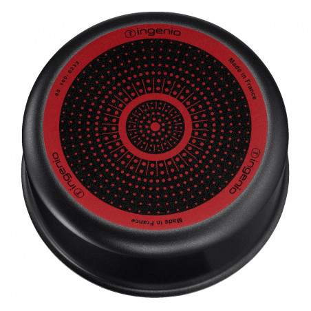 Σετ τηγάνια Tefal Ingenio Easy Cook & Clean L1539053, 10 τεμάχια, Αφαιρούμενες λαβές, Αντικολλητική επίστρωση, Thermo Signal, Μαύρο