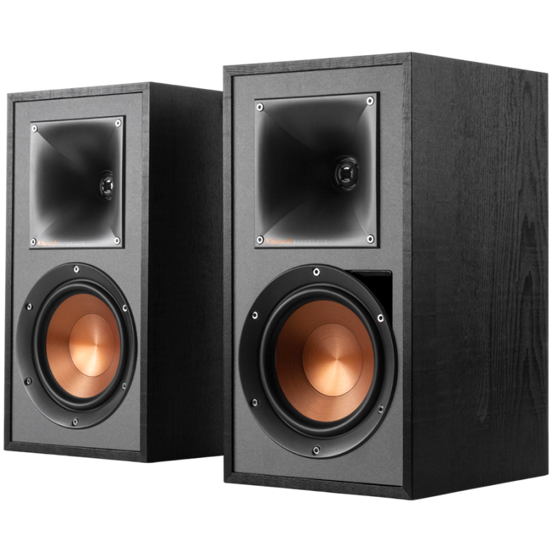 Ηχεία Klipsch R-51PM Black, 120W RMS, Tractrix Horn, Bluetooth, Προενισχυτής φωνογράφου, USB-B, Οπτική είσοδος, Μαύρο