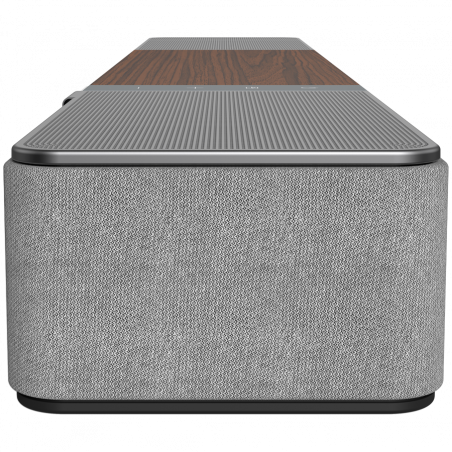 Ηχόμπαρα Klipsch Flexus Core 100, 100W RMS, 71,1 cm, Dolby Atmos, USB-C, HDMI eARC, Ξύλο καρυδιάς/γκρι