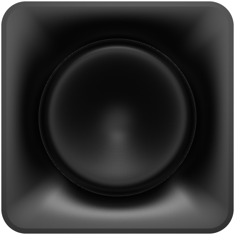 Υπογούφερ Klipsch Flexus SUB 100 Μαύρο, 80W RMS, RCA, Flexus Transport 2,4 GHz Ασύρματο, περίβλημα MDF, Μαύρο