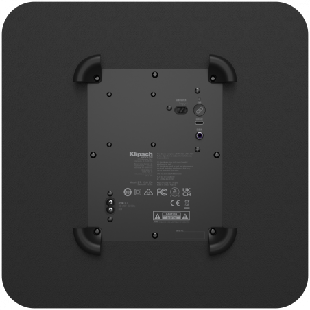 Υπογούφερ Klipsch Flexus SUB 100 Μαύρο, 80W RMS, RCA, Flexus Transport 2,4 GHz Ασύρματο, περίβλημα MDF, Μαύρο