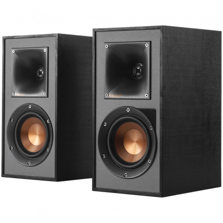 Ηχεία Klipsch R-41PM, 70W RMS, Tractrix Horn, Bluetooth, Προενισχυτής φωνογράφου, USB-B, Οπτική είσοδος, Μαύρο