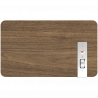 Ηχείο Klipsch The Three Plus Walnut, 120W, 2.1, 45Hz, USB+USB-C, Type-A, RCA, Bluetooth, εφαρμογή για κινητά, Ξύλο καρυδιάς/γκρι